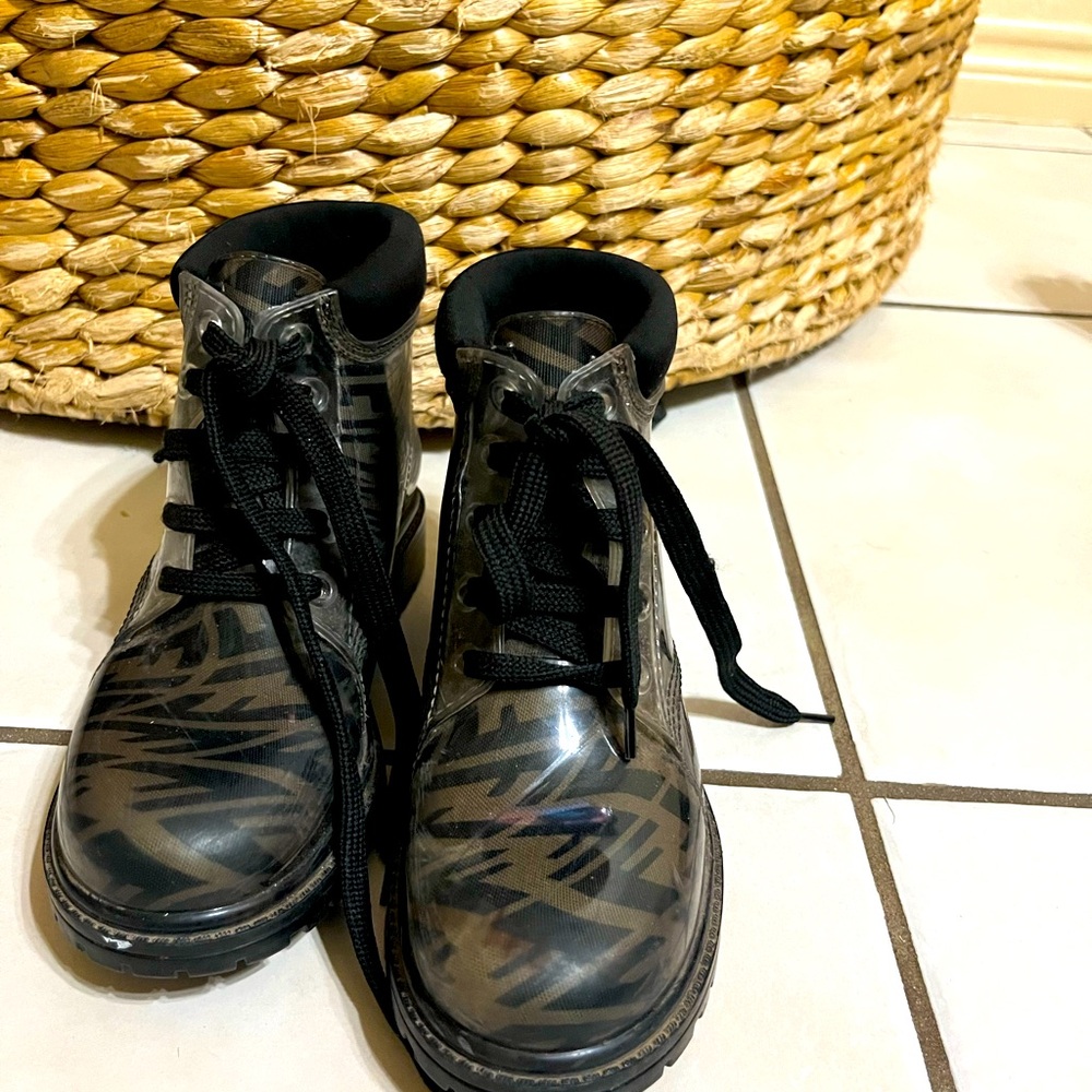 Fendi Kids Sneakers - Black and Brown - Picture 2 of 6